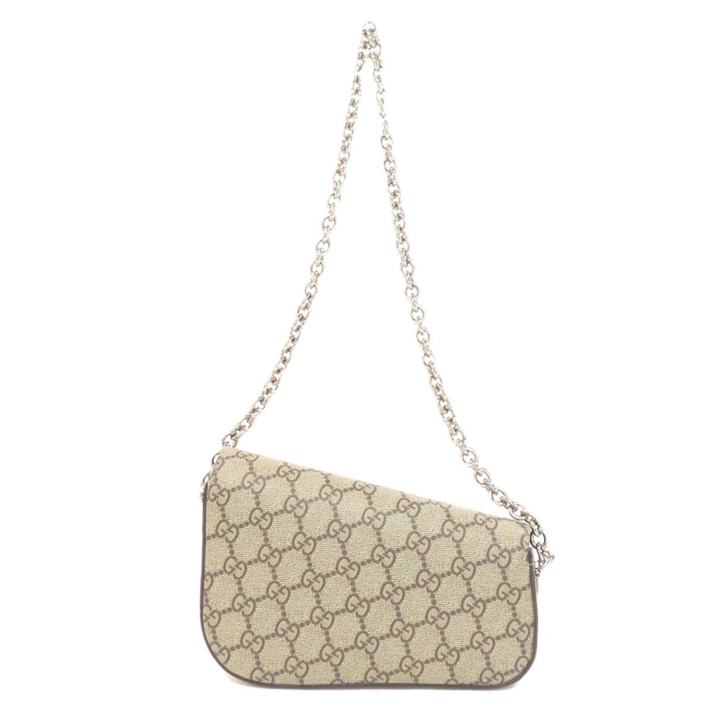 Gucci Pvc Brown Shoulder Bags