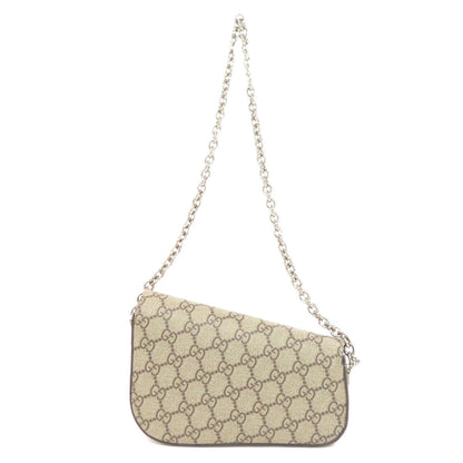 Gucci Pvc Brown Shoulder Bags