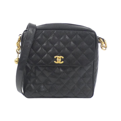 Chanel Calfskin Black Shoulder Bags