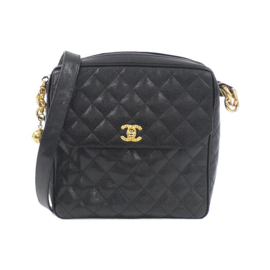 Chanel Calfskin Black Shoulder Bags