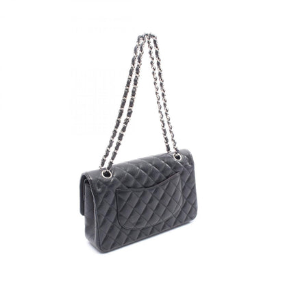 Chanel Calfskin Black Shoulder Bags