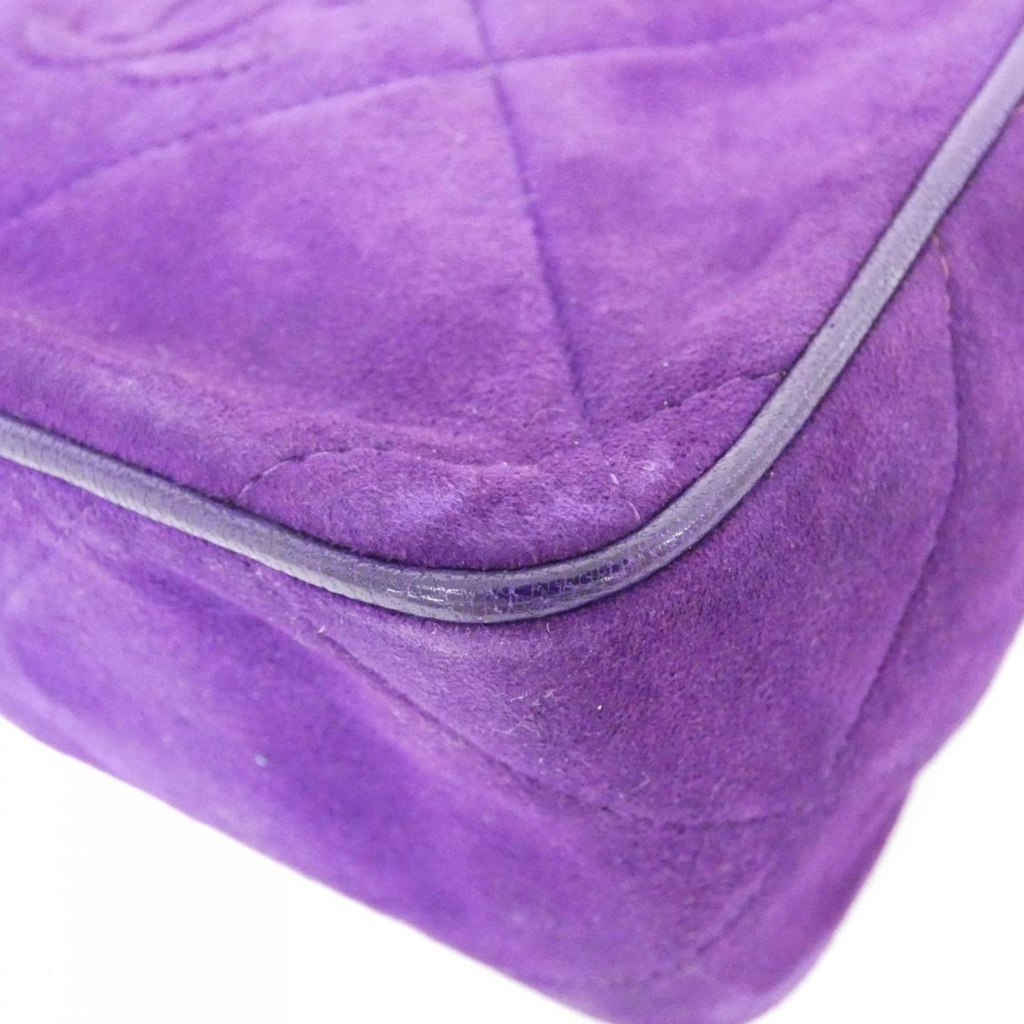 Chanel Other Leather Purple Shoulder Bags