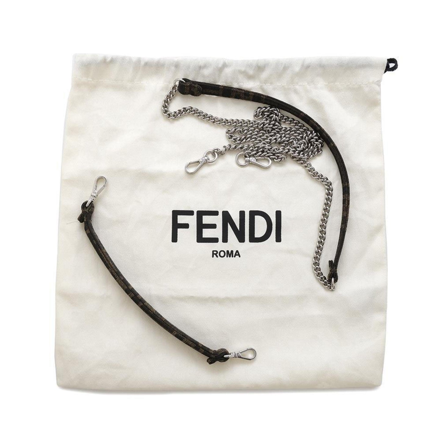Fendi Canvas Brown Handbags