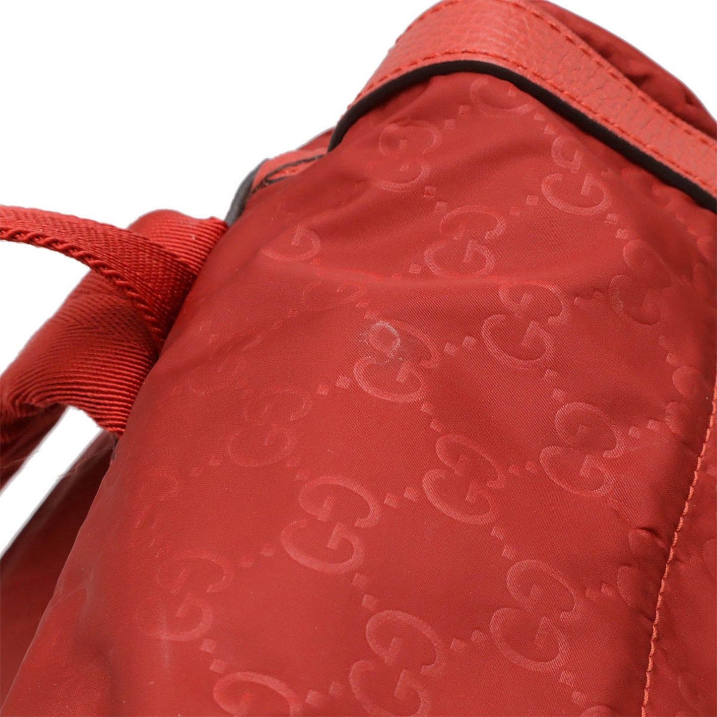 Gucci Nylon Red Backpacks