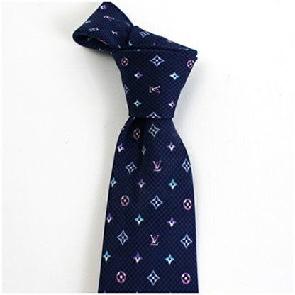 Louis Vuitton Silk Blue Ties