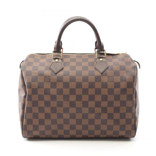 Louis Vuitton Coated Canvas Brown Handbags