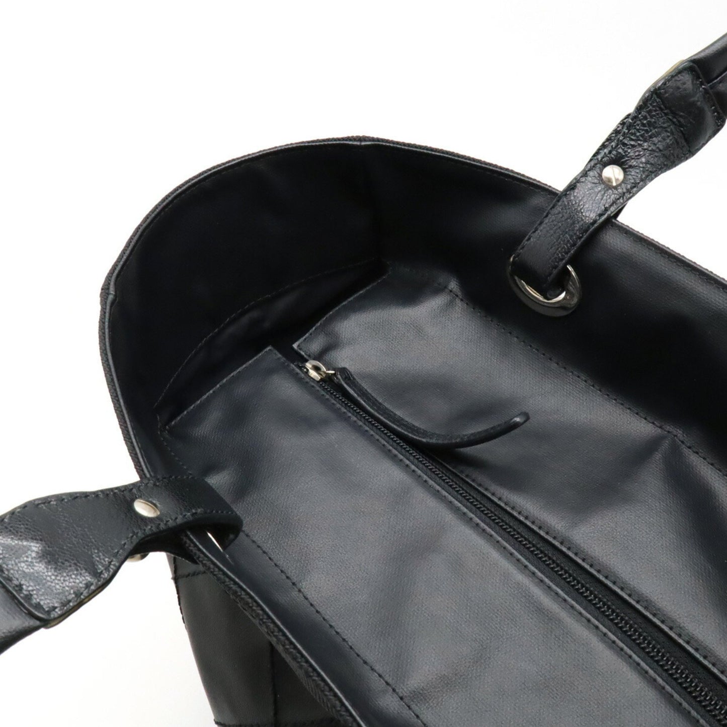 Chanel Coated Canvas Black Handbags
