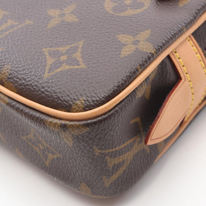 Louis Vuitton Coated Canvas Brown Shoulder Bags