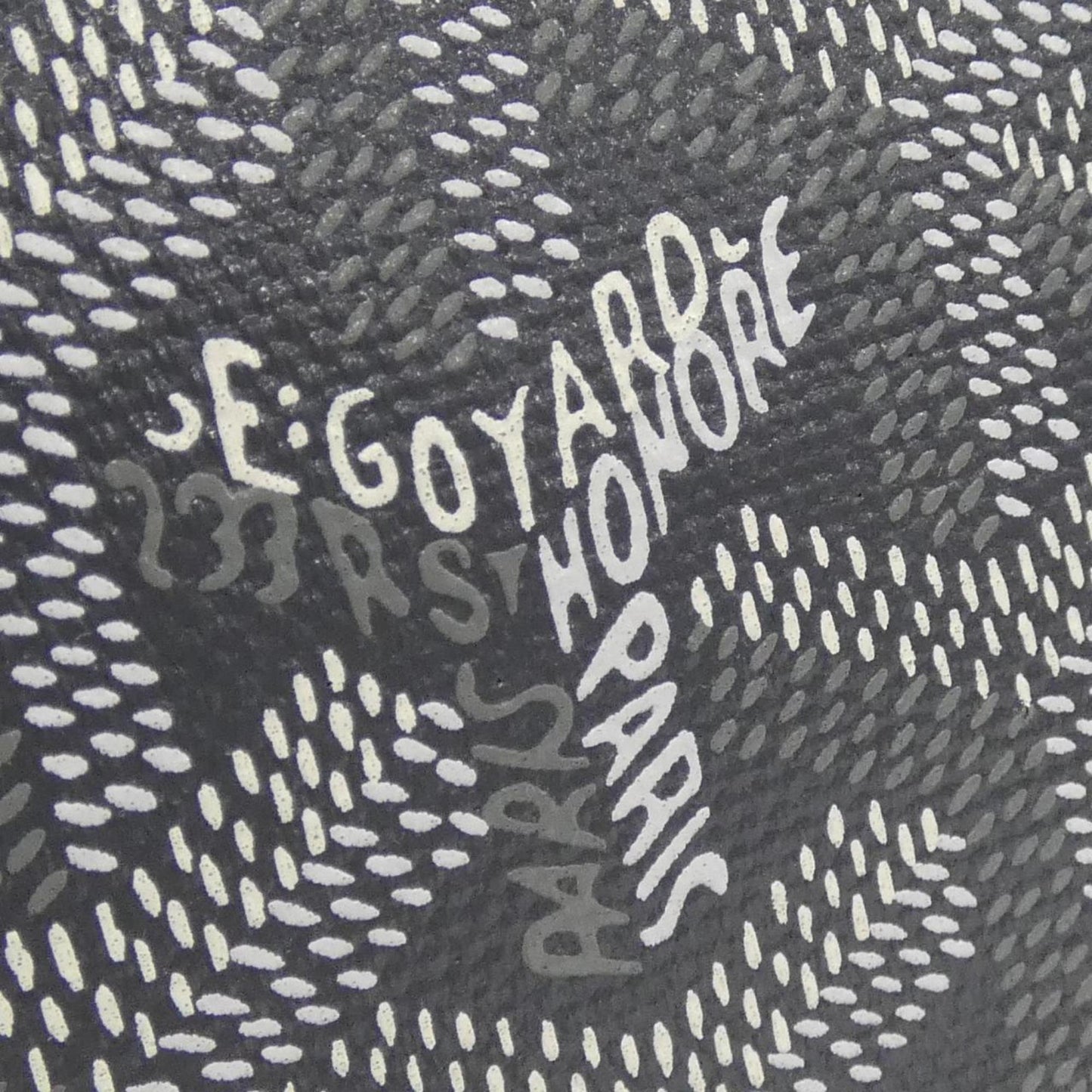 Goyard Coated Canvas Gray Handbags
