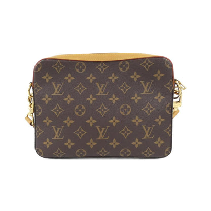 Louis Vuitton Coated Canvas Brown Shoulder Bags