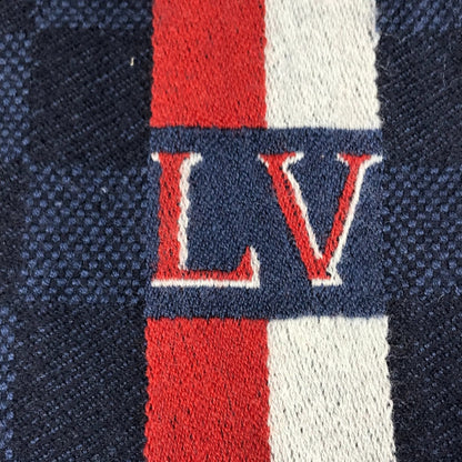 Louis Vuitton Wool Blue Scarves