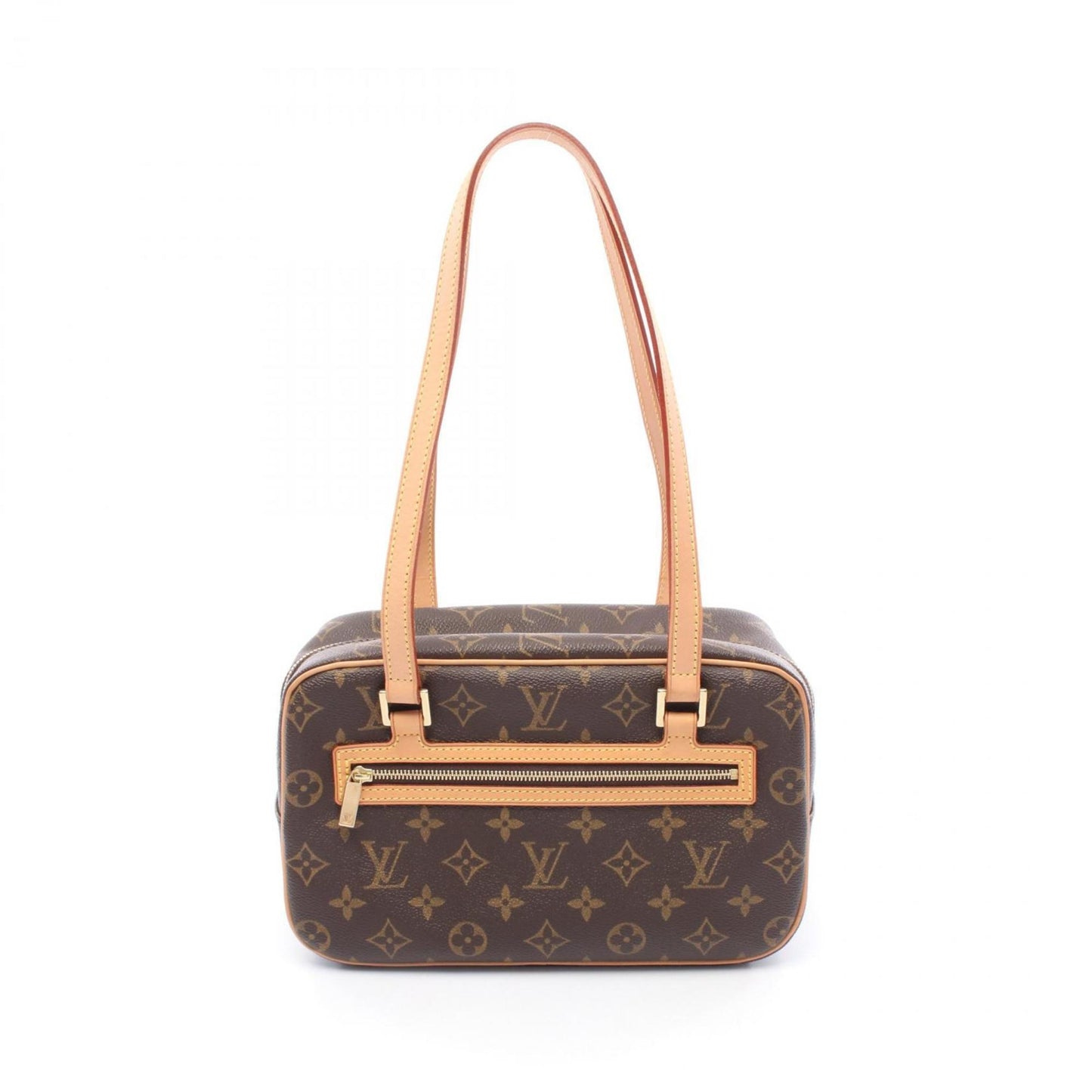 Louis Vuitton Coated Canvas Brown Shoulder Bags