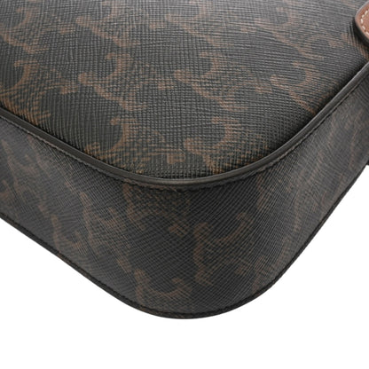 Celine Pvc Brown Shoulder Bags