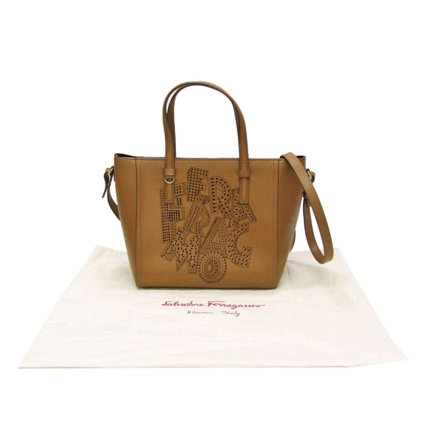 Salvatore Ferragamo Others Brown Handbags