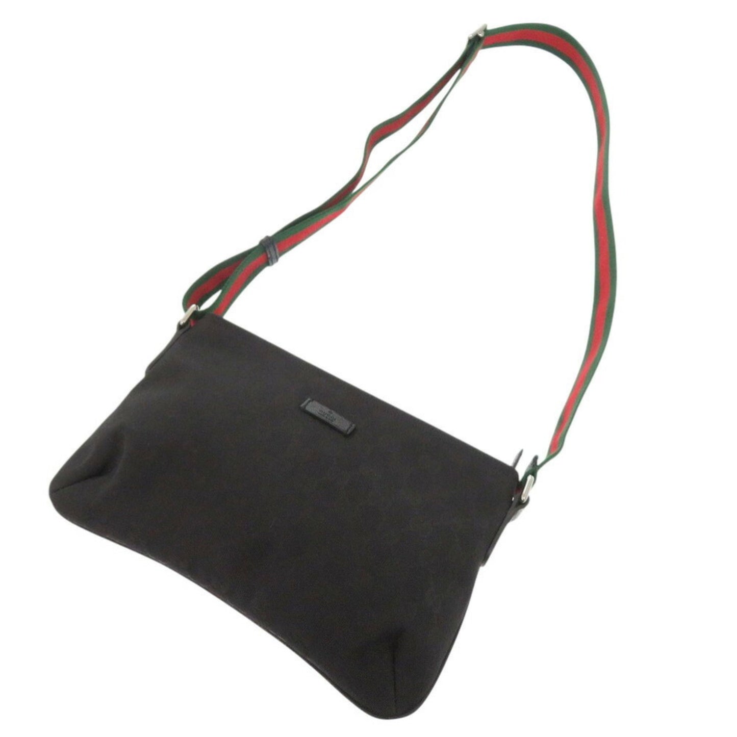 Gucci Canvas Black Shoulder Bags
