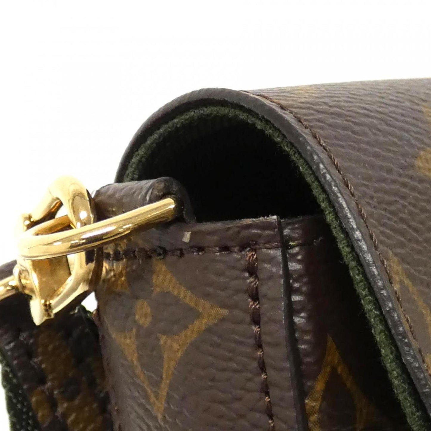 Louis Vuitton Monogram Canvas Green Shoulder Bags