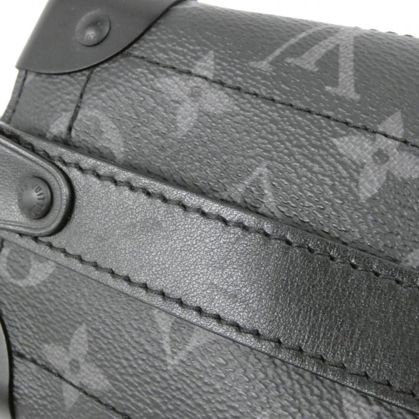 Louis Vuitton Coated Canvas Black Shoulder Bags