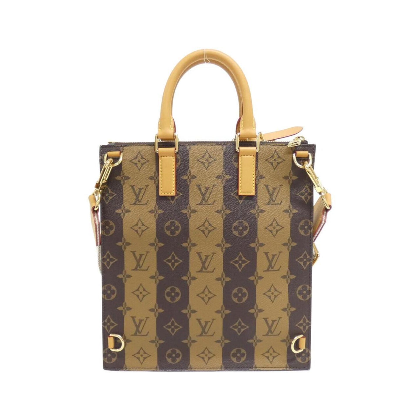 Louis Vuitton Coated Canvas Brown Handbags