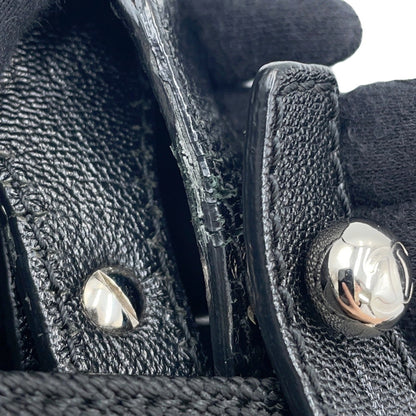 Chanel Coated Canvas Black Tote Bags