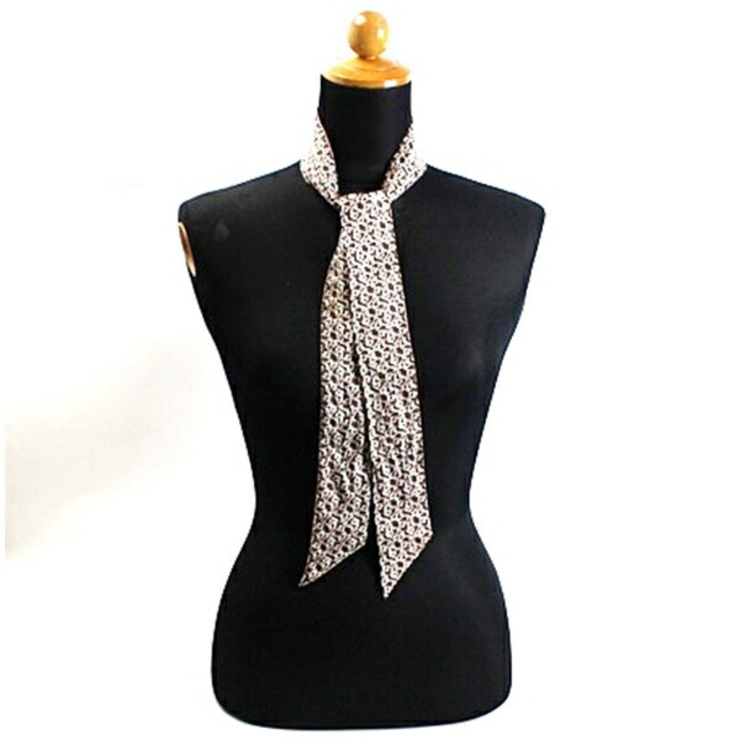 Fendi Silk Brown Scarves