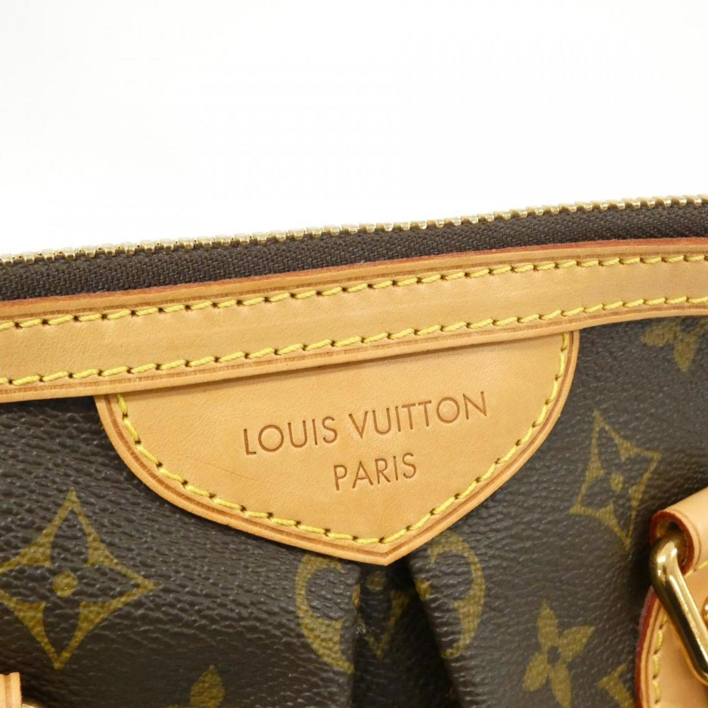 Louis Vuitton Coated Canvas Brown Handbags
