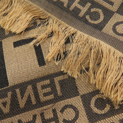 Chanel Silk Brown Scarves