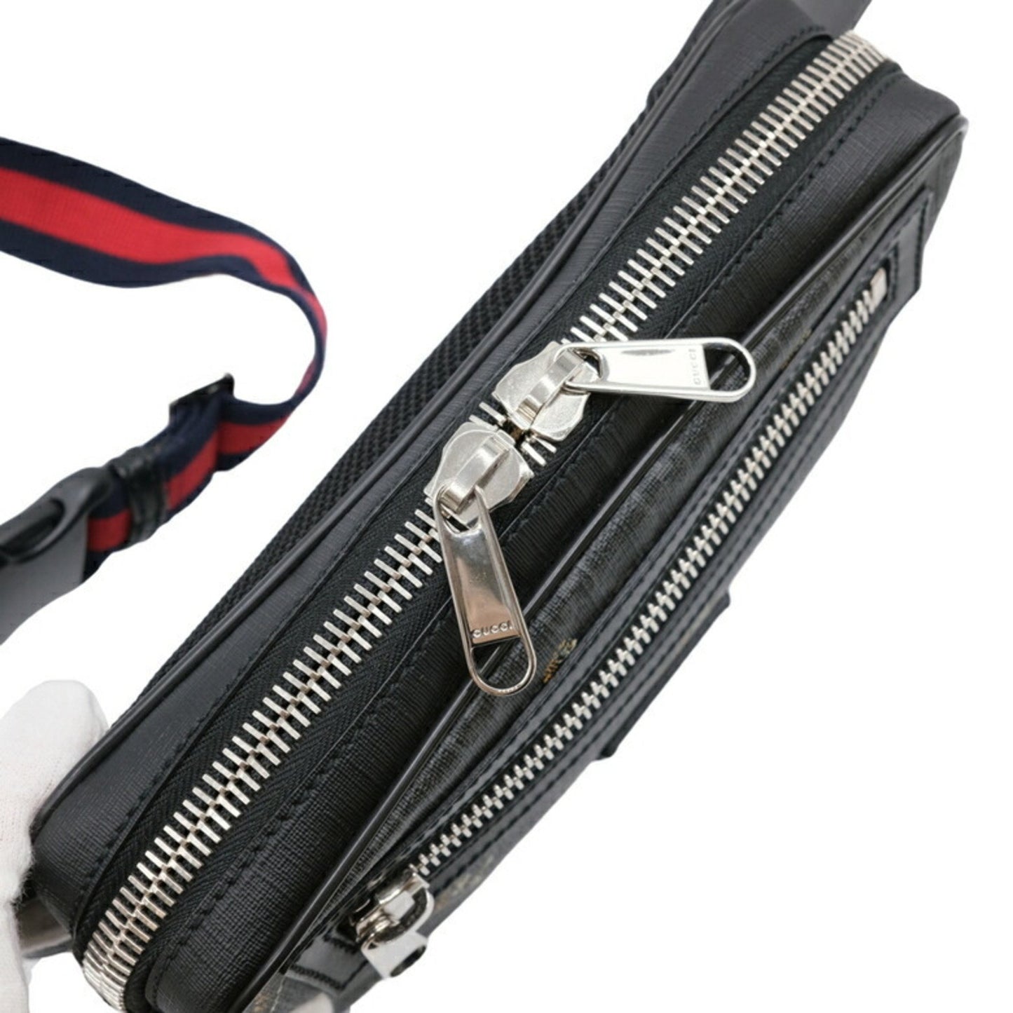 Gucci Canvas Black Crossbody Bags