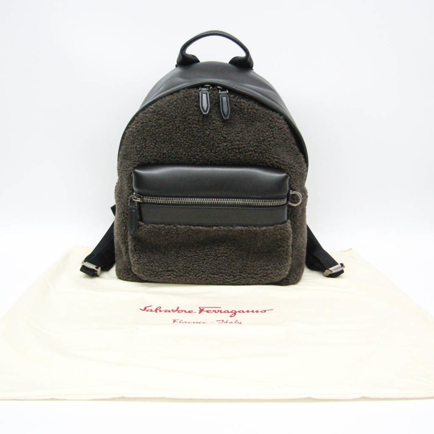 Salvatore Ferragamo Others Black Backpacks