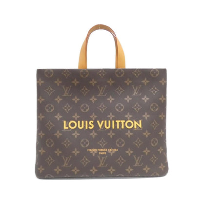 Louis Vuitton Coated Canvas Brown Handbags
