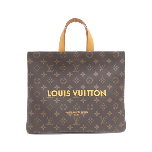 Louis Vuitton Coated Canvas Brown Handbags