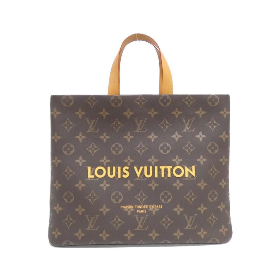 Louis Vuitton Coated Canvas Brown Handbags