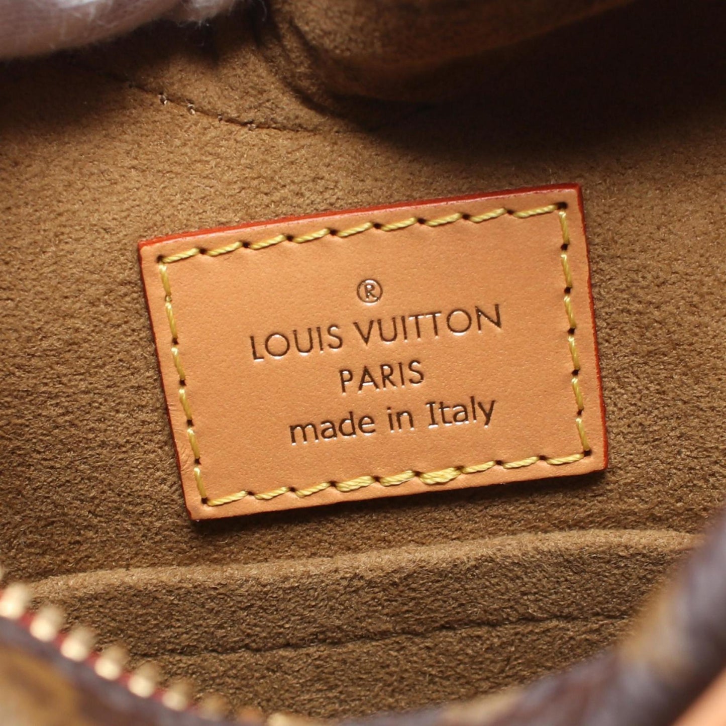 Louis Vuitton Coated Canvas Brown Shoulder Bags