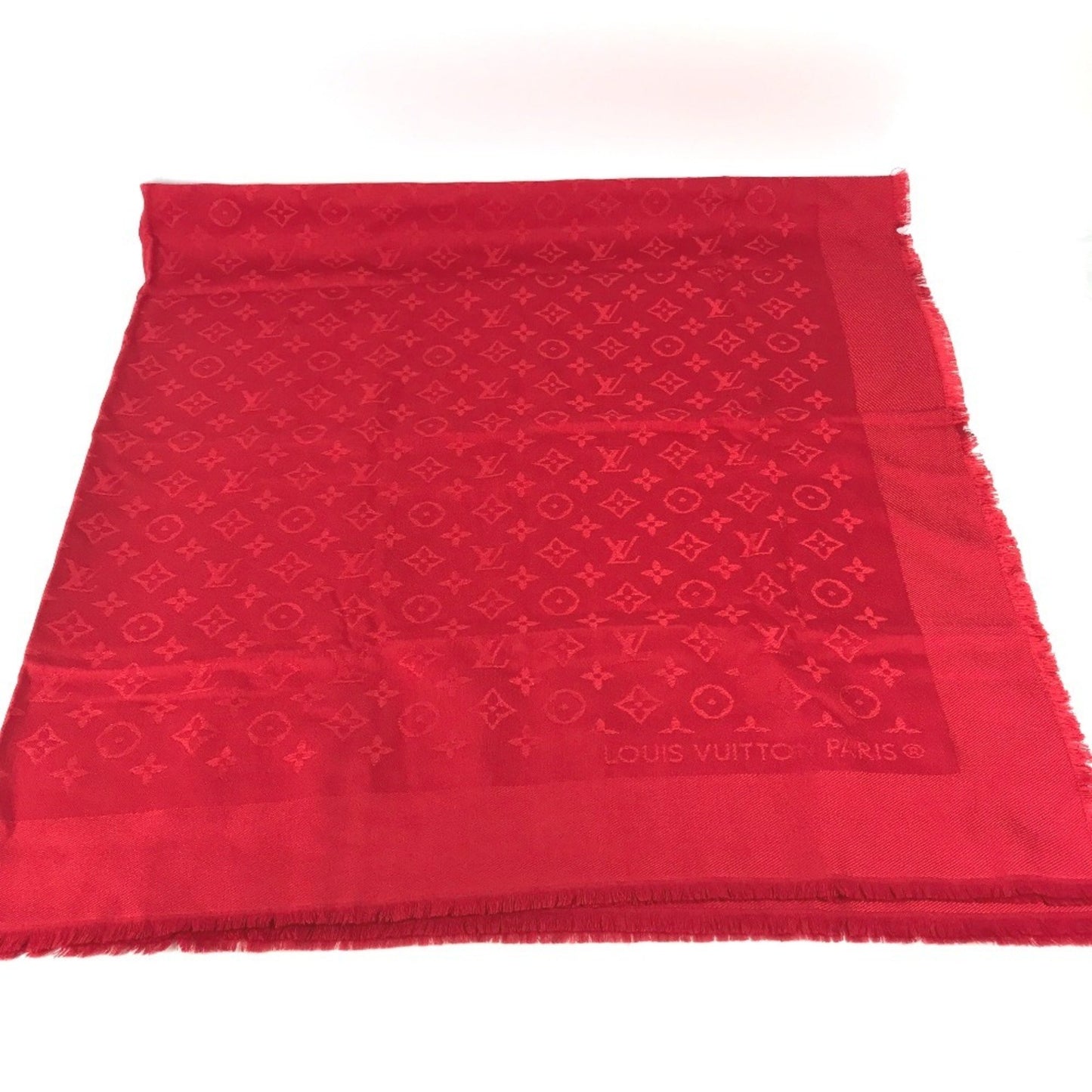 Louis Vuitton Wool Red Scarves