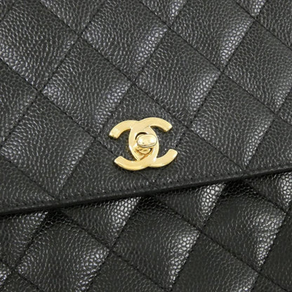 Chanel Calfskin Black Handbags