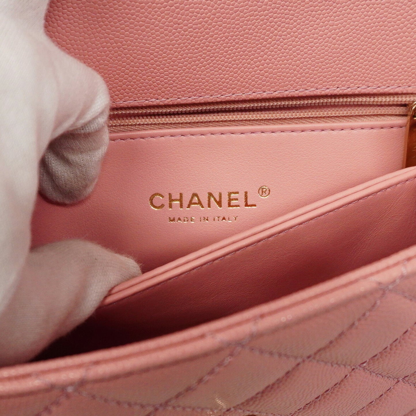 Chanel Calfskin Pink Handbags