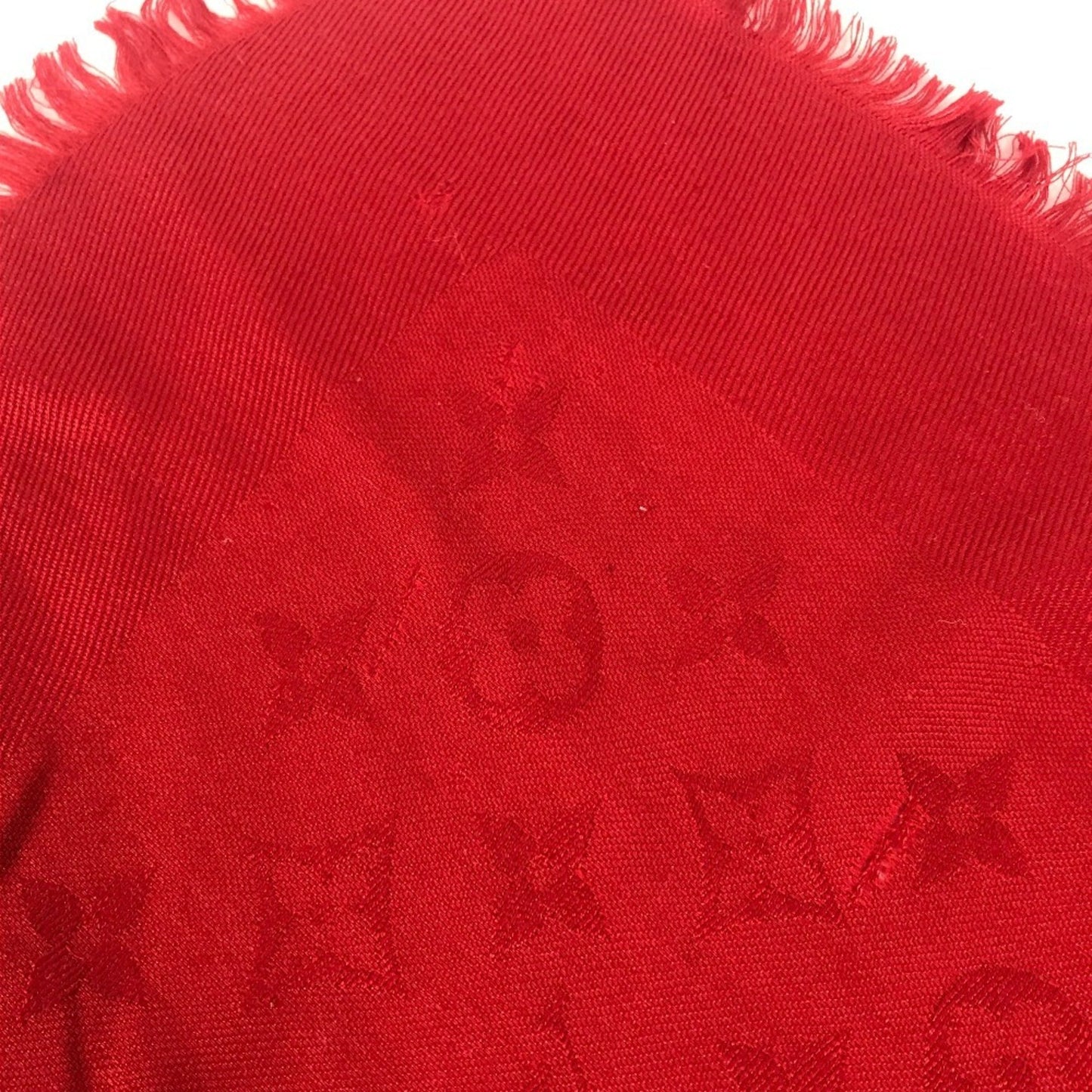 Louis Vuitton Silk Red Scarves