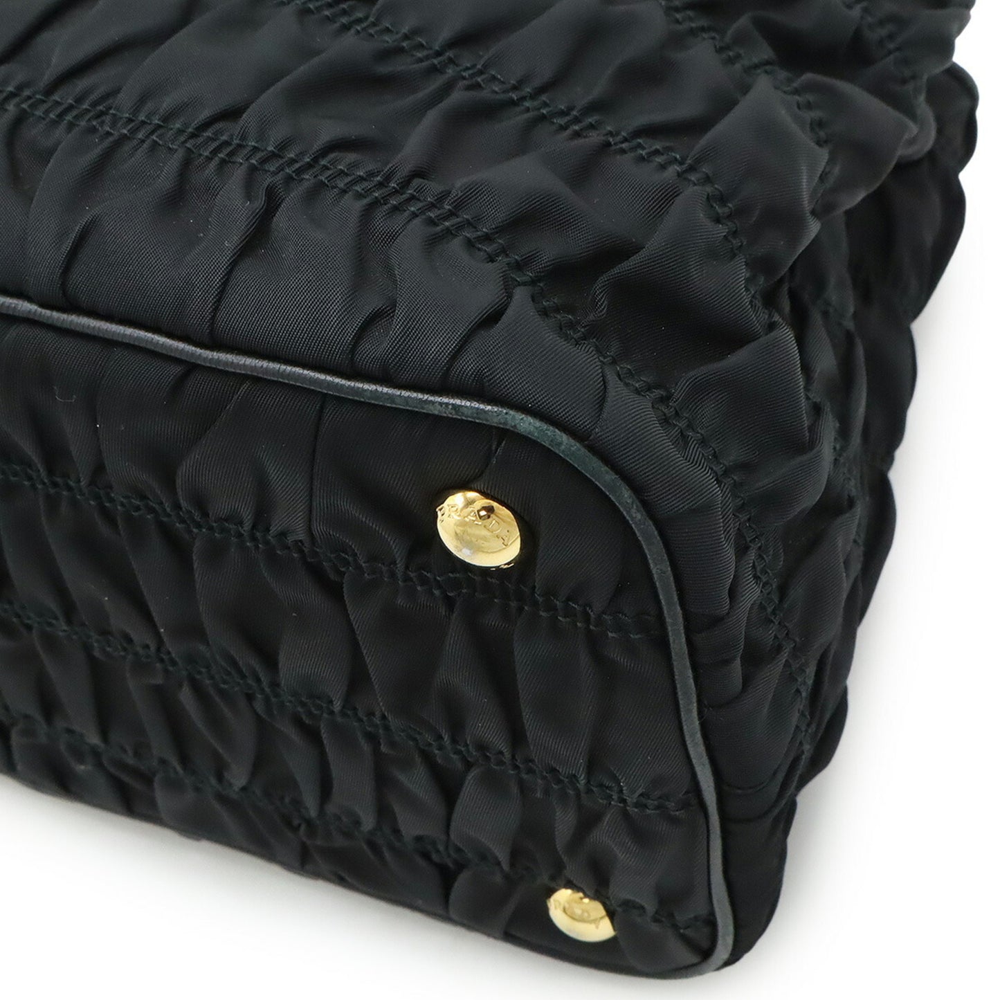 Prada Nylon Black Handbags