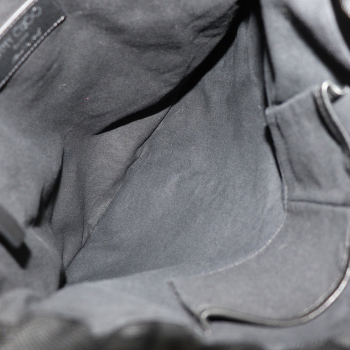Jimmy Choo Nylon Black Backpacks