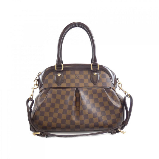 Louis Vuitton Coated Canvas Brown Handbags