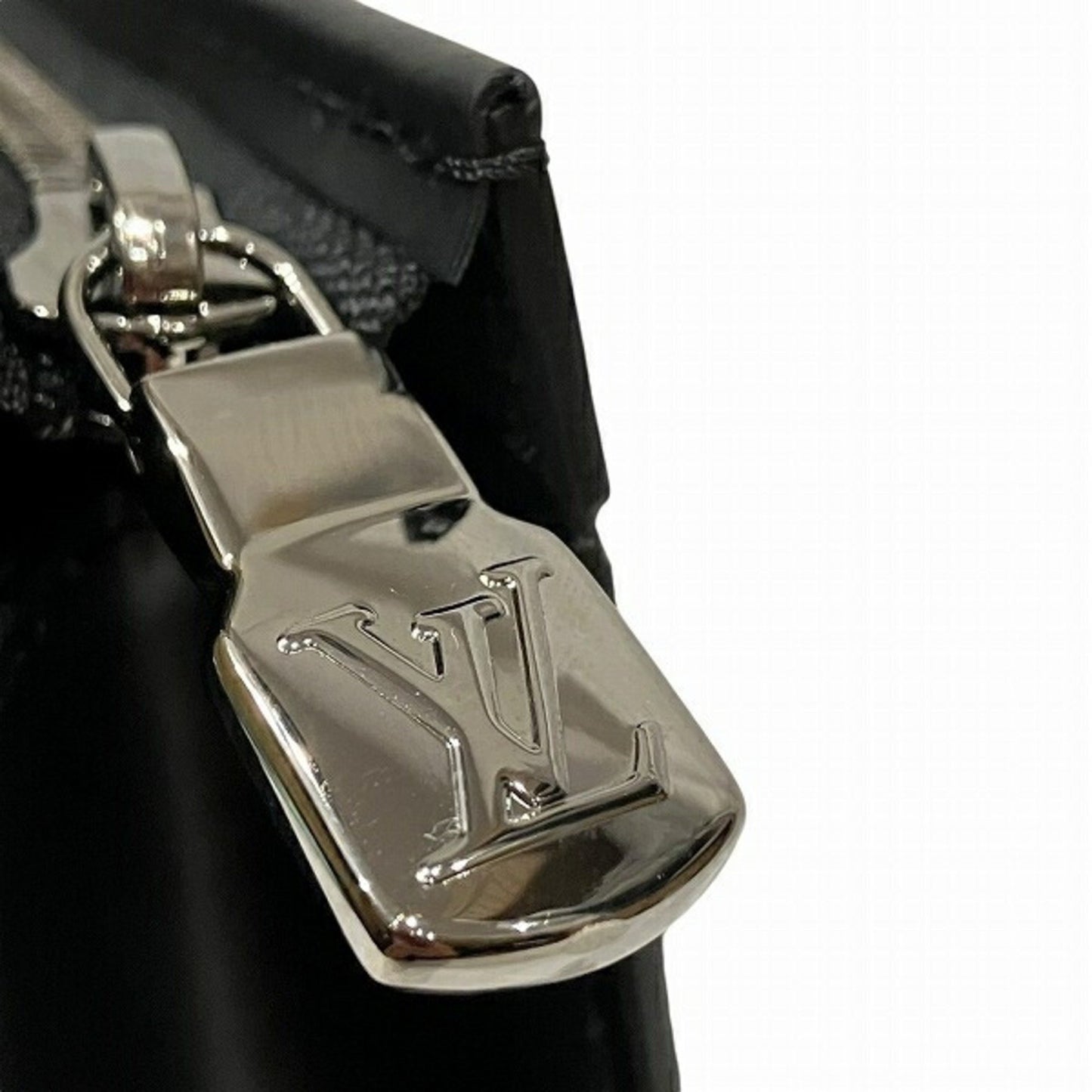 Louis Vuitton Monogram Canvas Black Clutch Bags