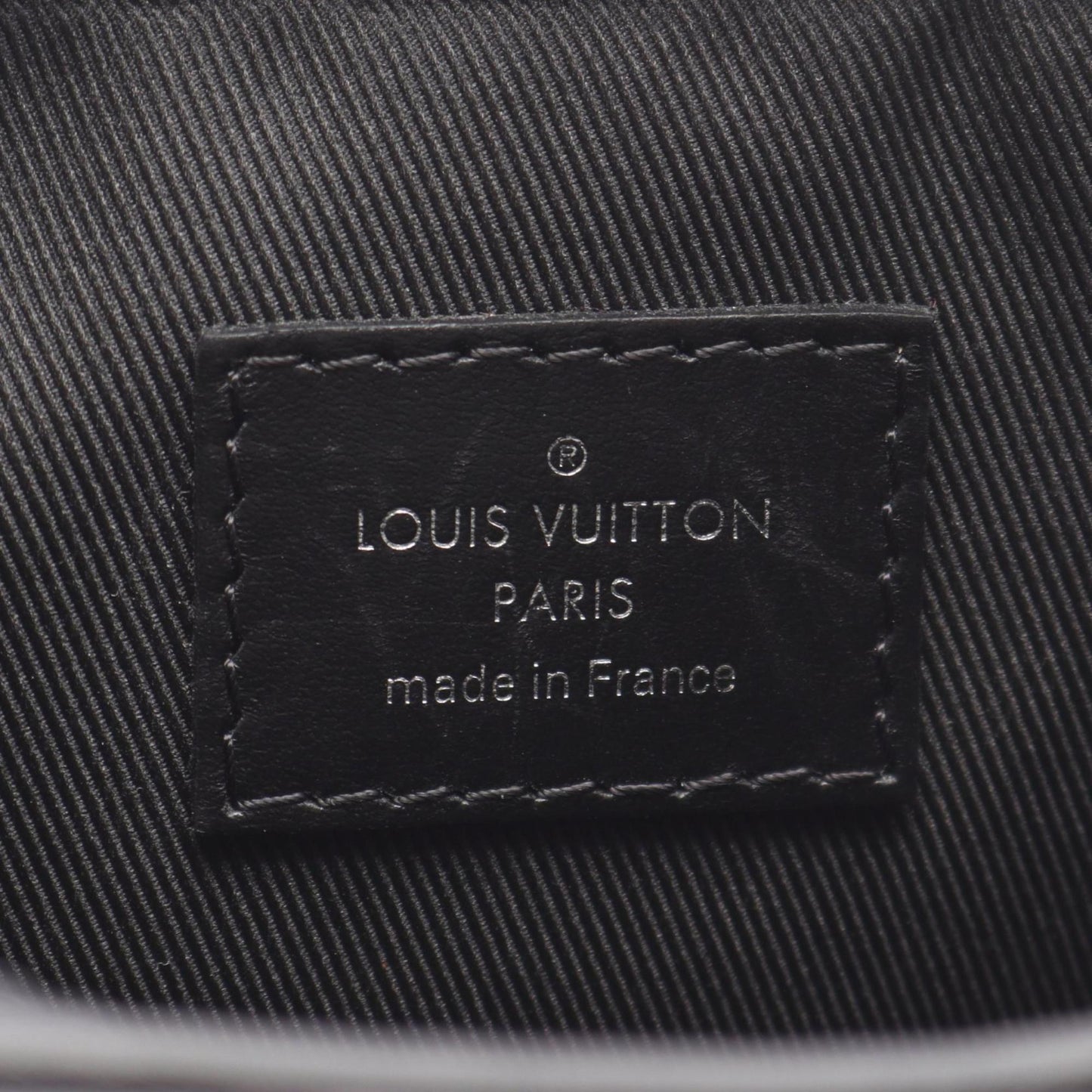 Louis Vuitton Coated Canvas Black Handbags