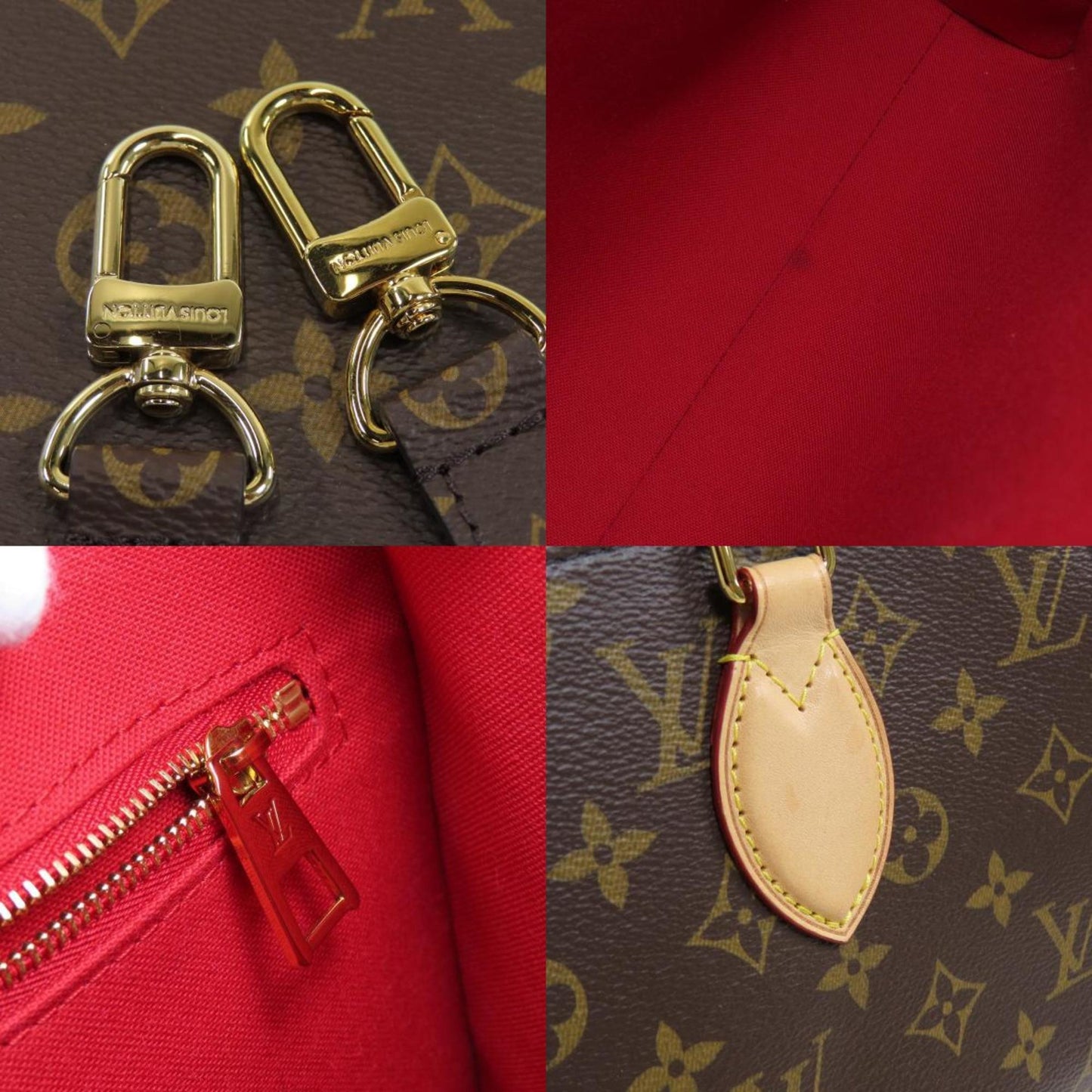Louis Vuitton Monogram Canvas Brown Tote Bags