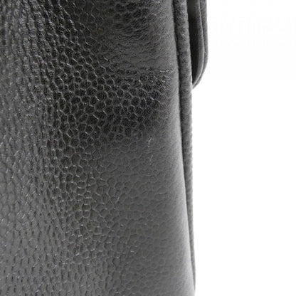 Chanel Calfskin Black Shoulder Bags