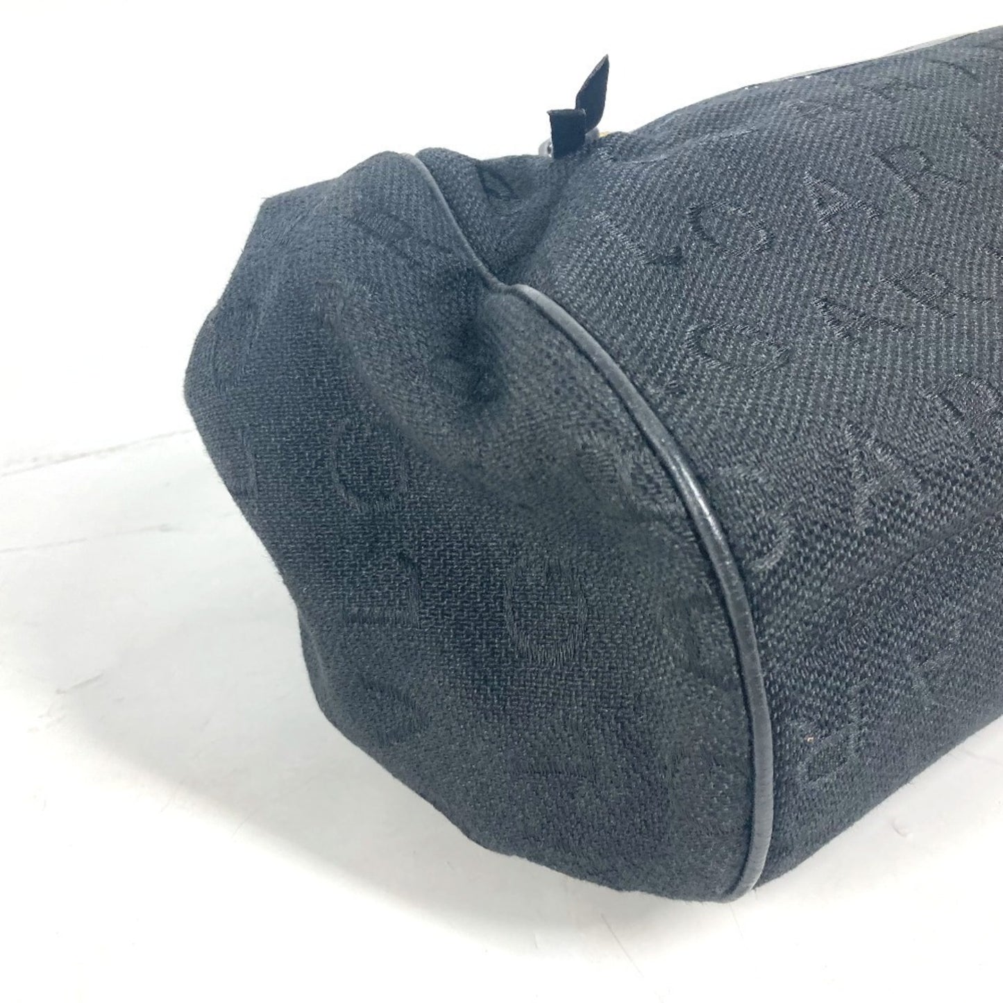 Bvlgari Canvas Black Shoulder Bags