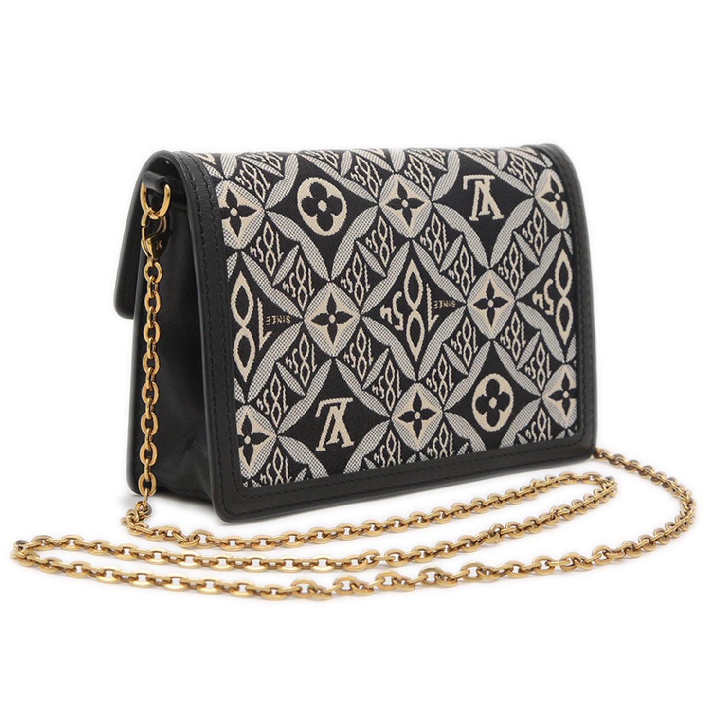 Louis Vuitton Woven Fabric Black Shoulder Bags