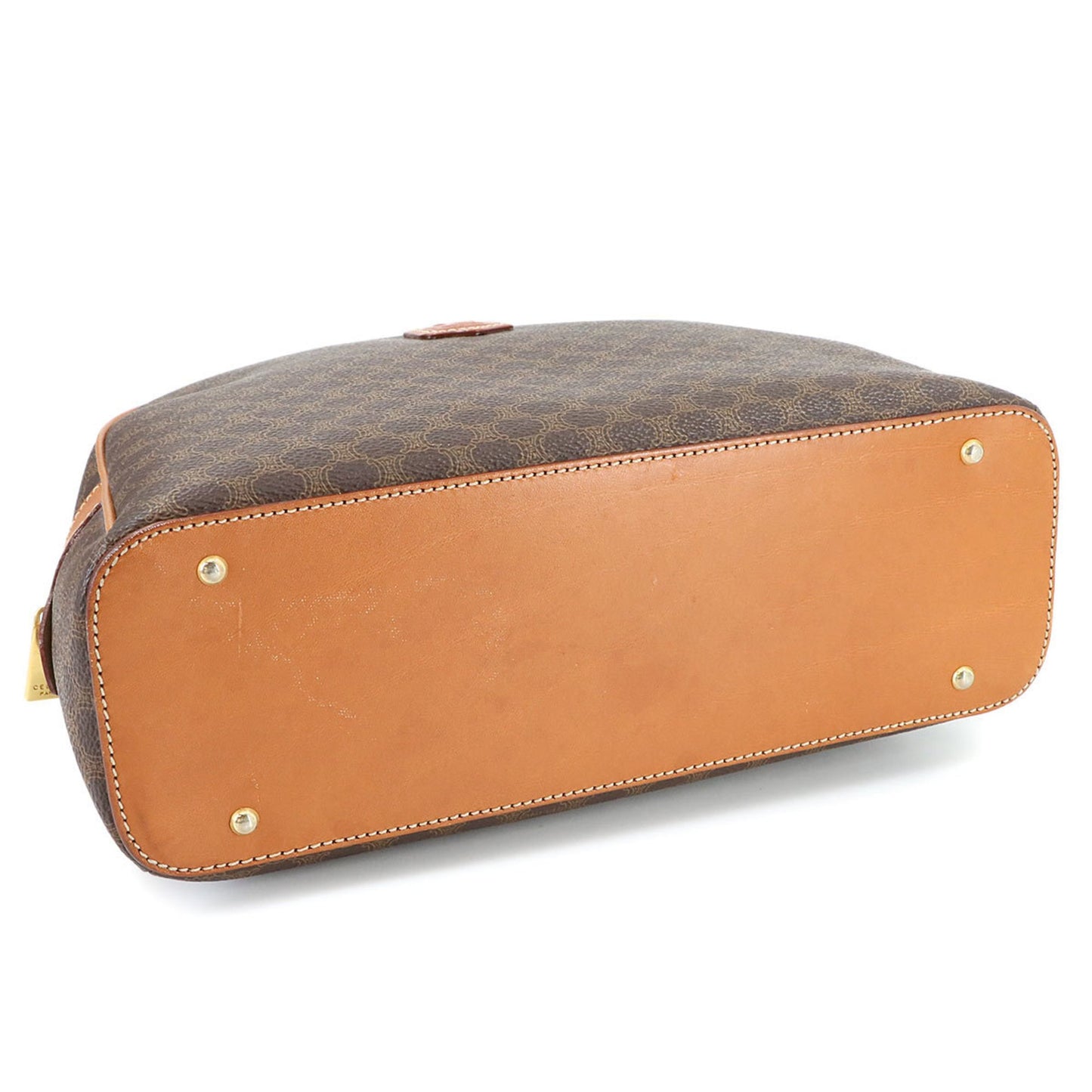 Celine Pvc Brown Handbags