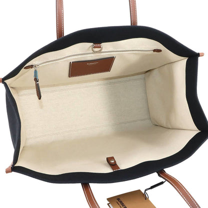 Burberry Canvas Black Tote Bags
