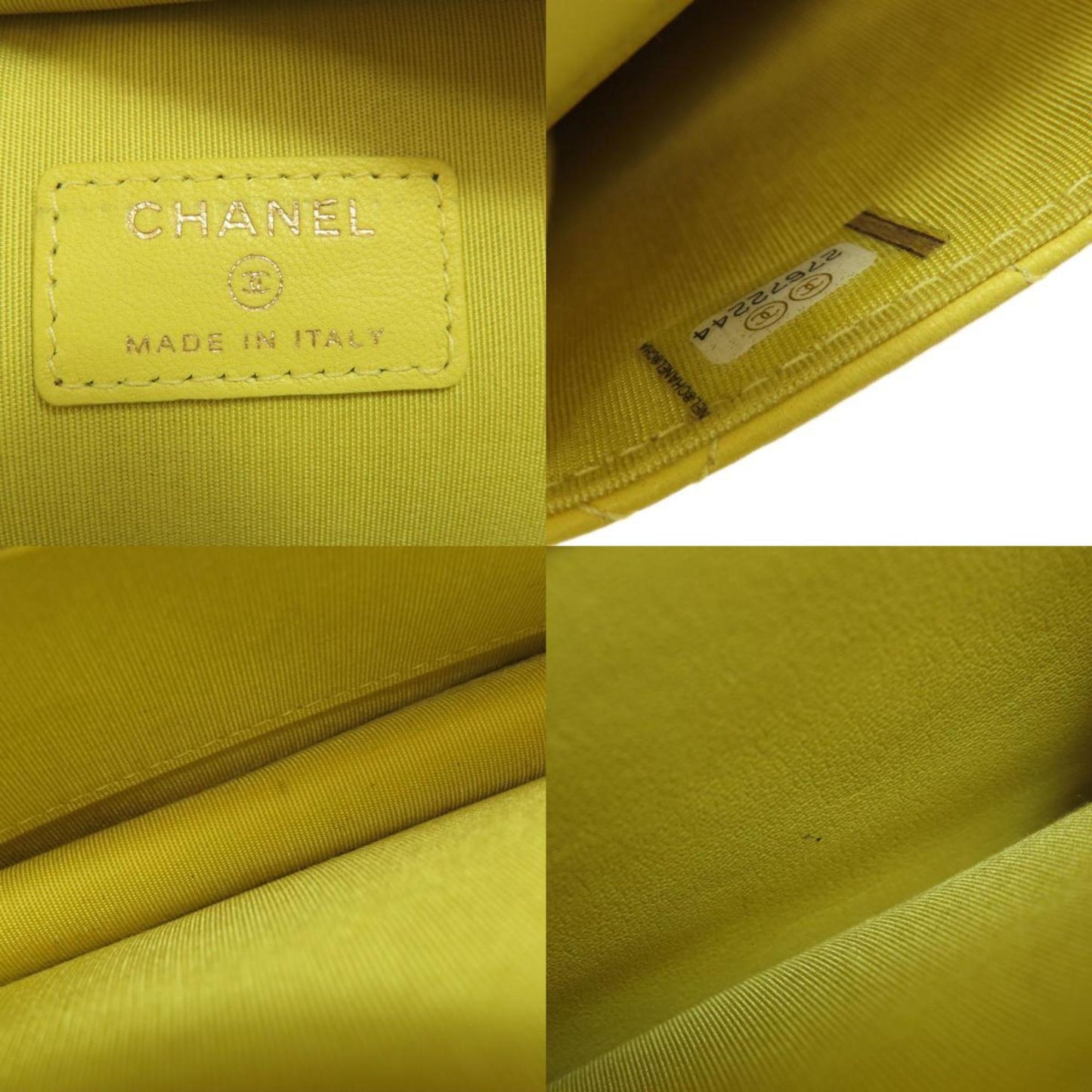 Chanel Others Yellow Shoulder Bags