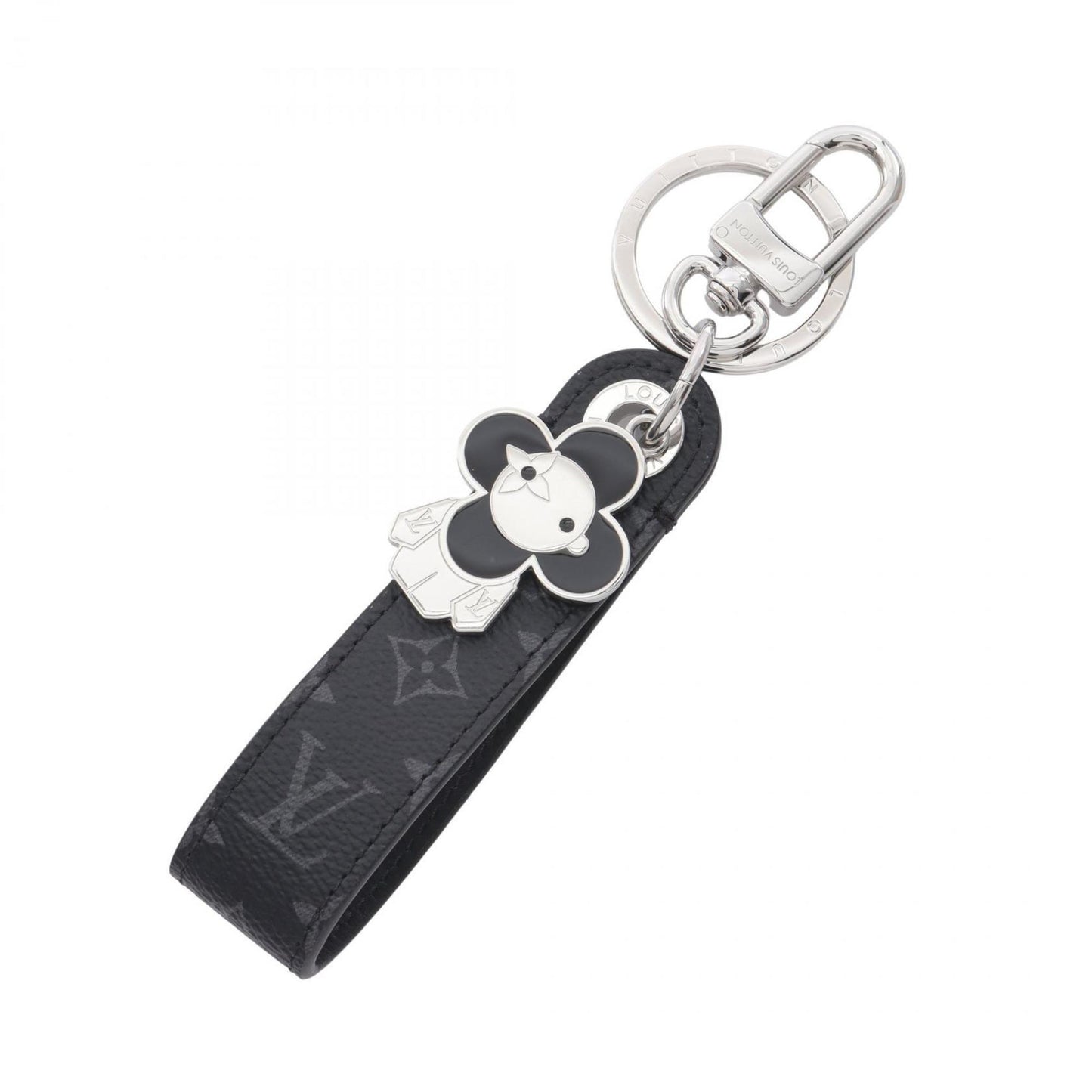 Louis Vuitton Canvas Black Key Rings