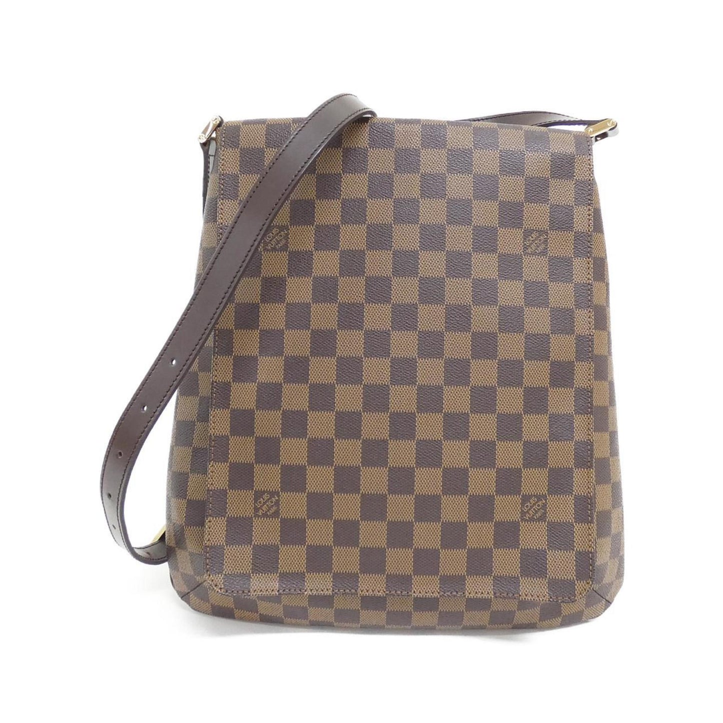 Louis Vuitton Coated Canvas Brown Shoulder Bags